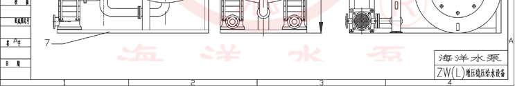 ZW(L)消防增壓穩壓設備結構示意圖 