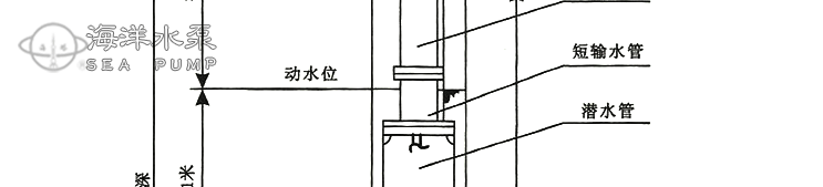 QJ深井潛水泵結構尺寸圖